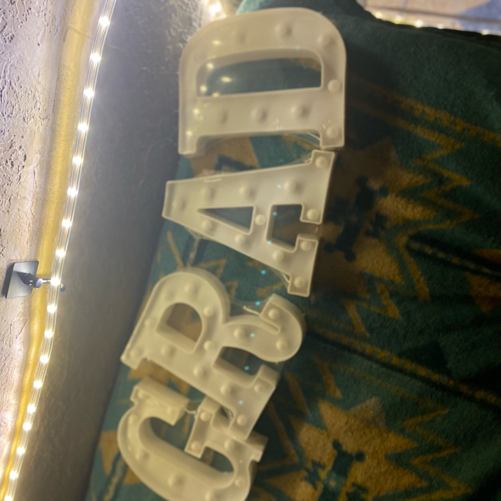Letter Light Set - GRAD